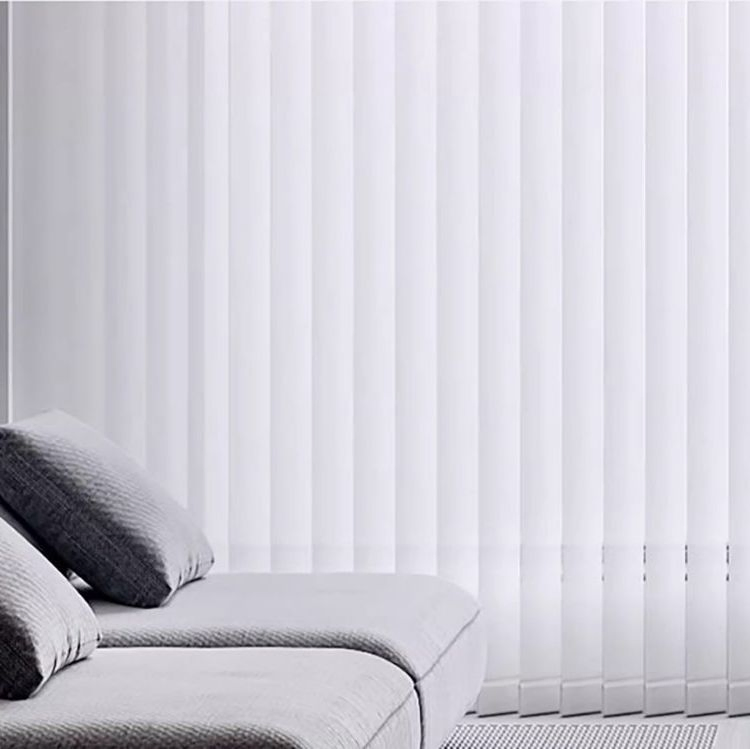 Customized Large Window Vertical Curtains China New Style Cordless Curtains