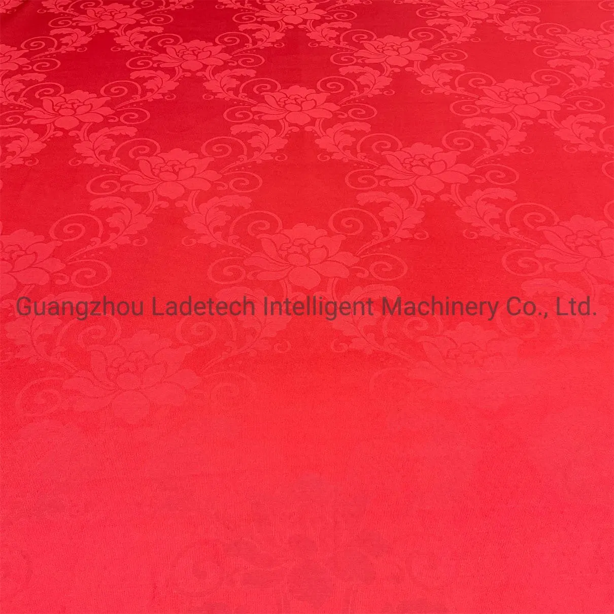High Quality Mattress Red Rose Polyester Tricot And Fabric 70-80GSM