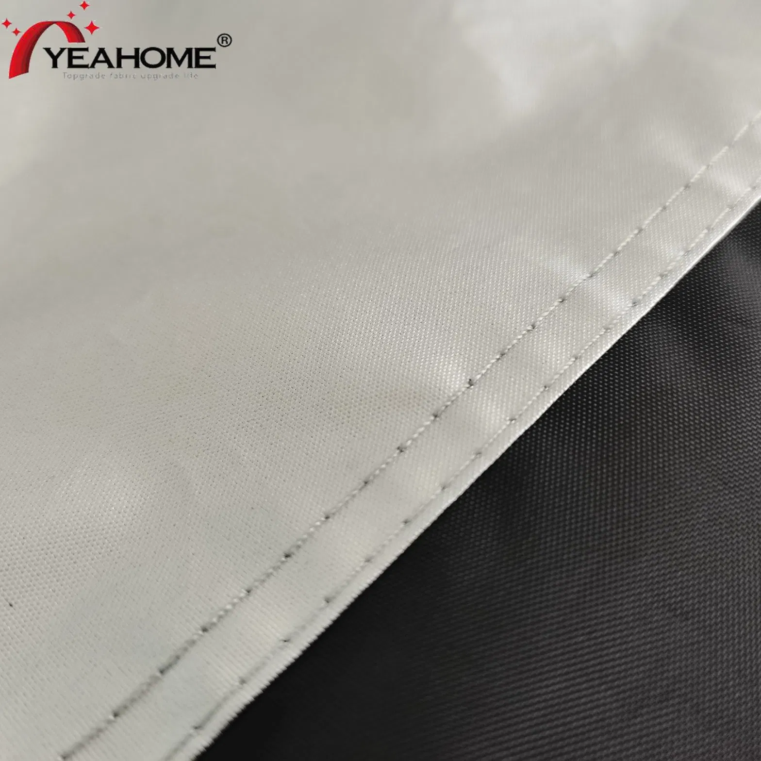 Silver Black Oxford 210D Waterproof Motorcycle Cover Anti-UV