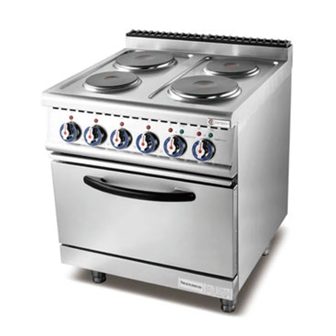 Efficient 4-Burner Electric Cooking Range with Quality Oven