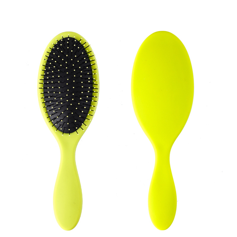 Detangling Hair Brush - Soft Bristles for Straight, Curly, All Hair Types Wet & Dry Travel Brush