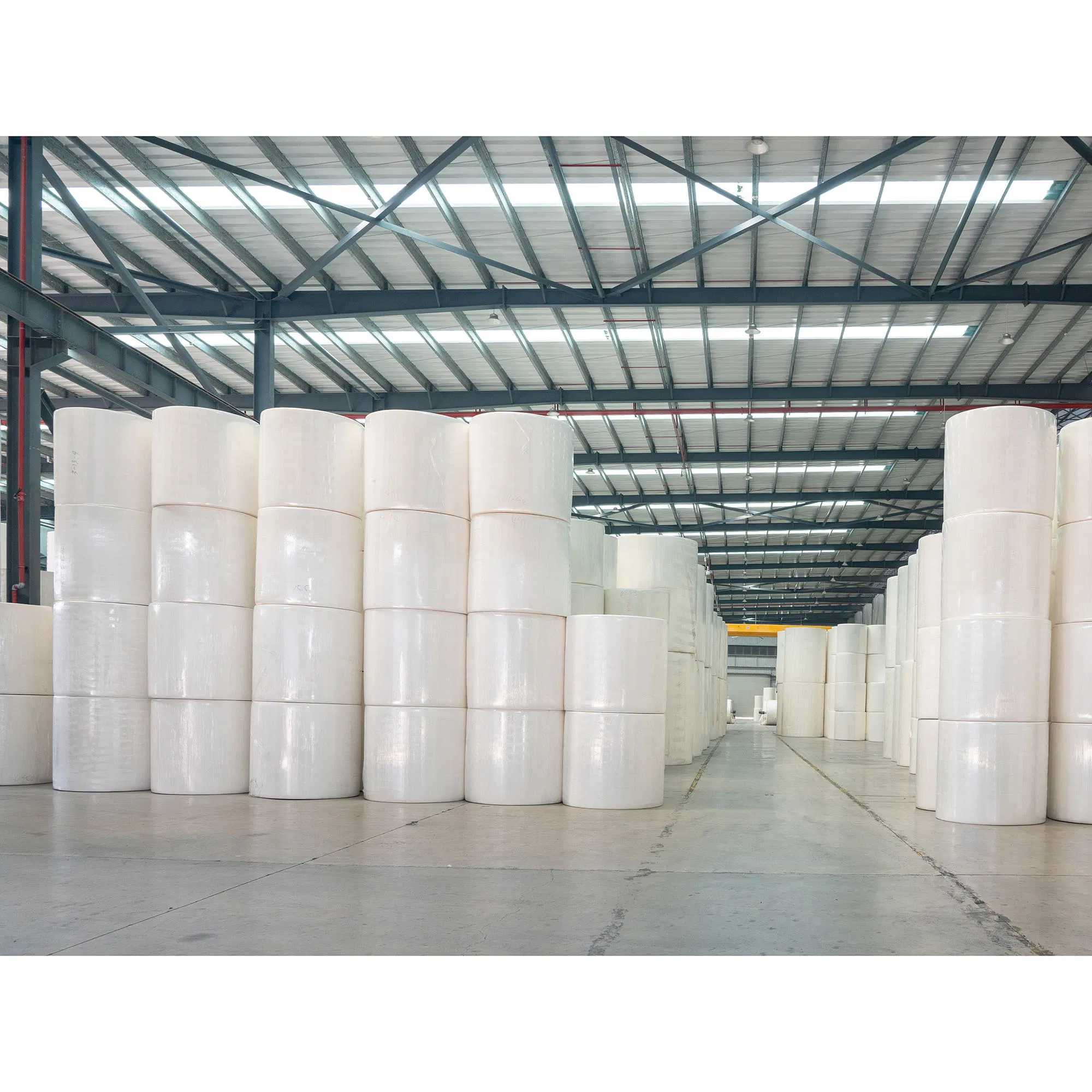 Chinese Factory Custom OEM Jumbo Tissue Paper Roll for Facial Tissue