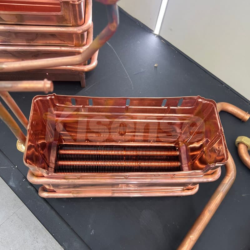 Hot Item Spare Part Gas Boiler Heat Exchanger Oxygen-Free Copper Heat Exchanger