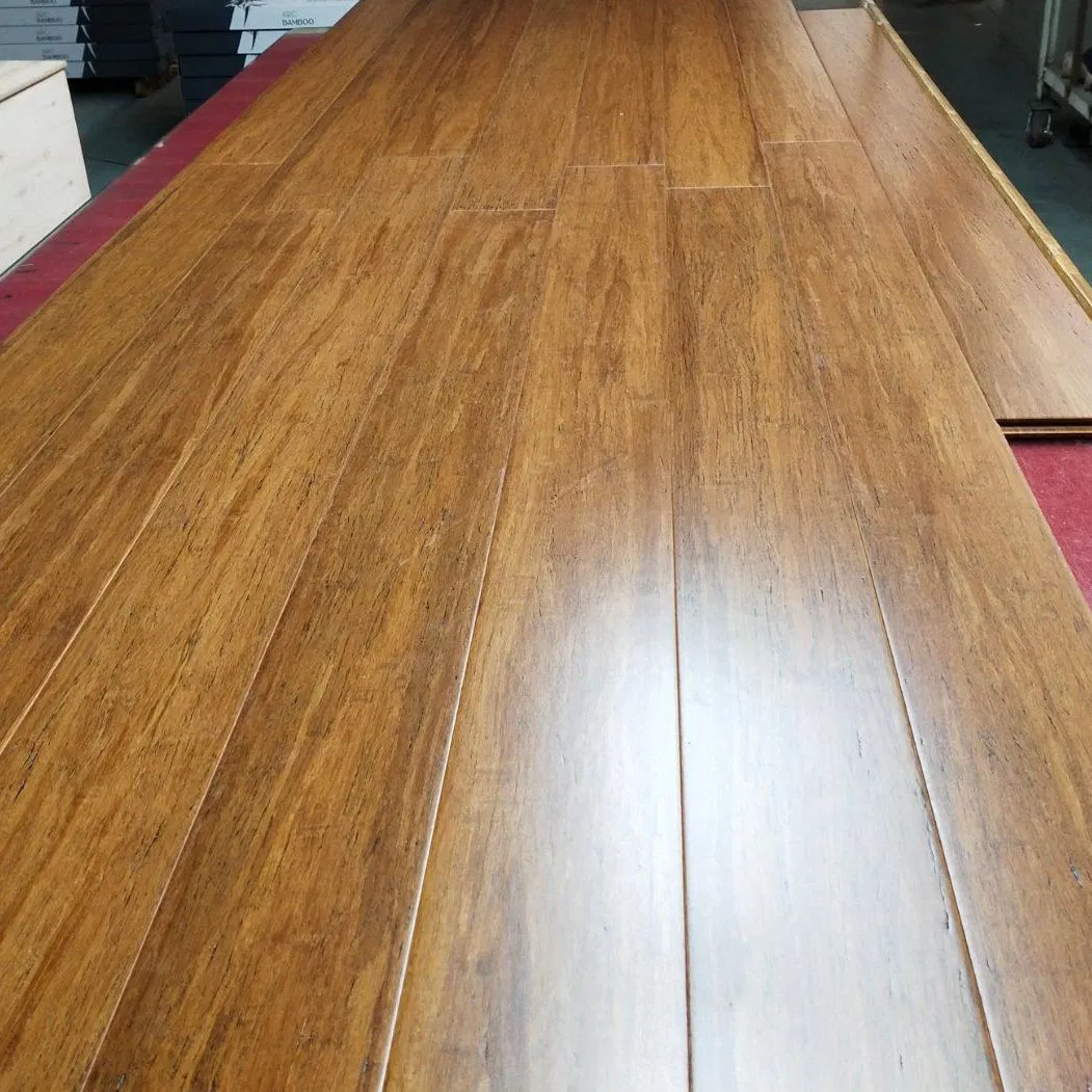 Водостойкий бамбуковый паркет Coffee E0 Strand Woven