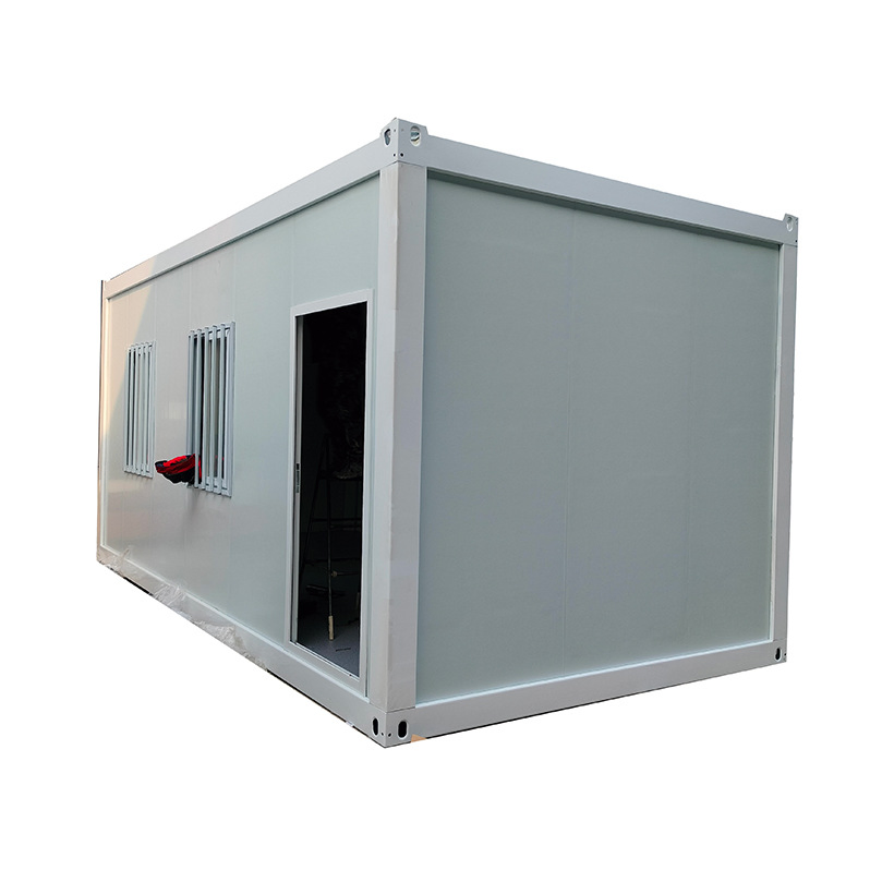 2026 China Supplier Single Prefab Container Garage Sandwich Panel Prefab Detachable Containers Storage Flat Pack for Warehouse