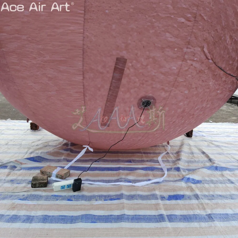 3mh Inflatable Eye Balloon with Illuminated Lighting for Party Decoration or Event