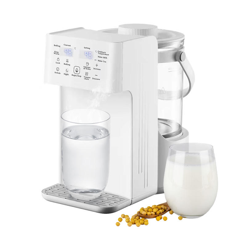 8-15cups White Hot Water Dispenser with Removable Tank Hot Water Warmer Dispenser Boiler