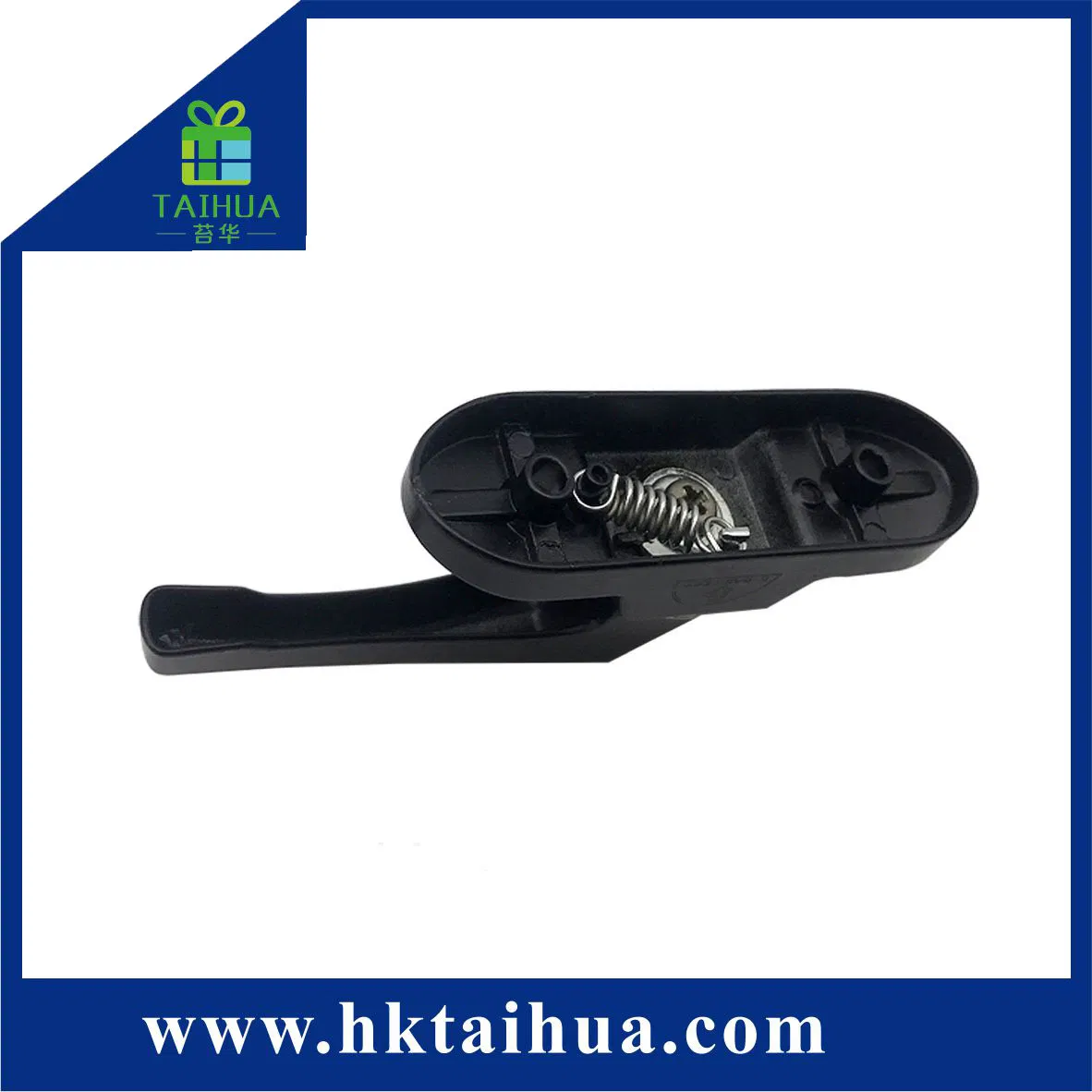 Exquisite Workmanship Zinc Alloy Black Color Sash Sliding Window Crescent Lock