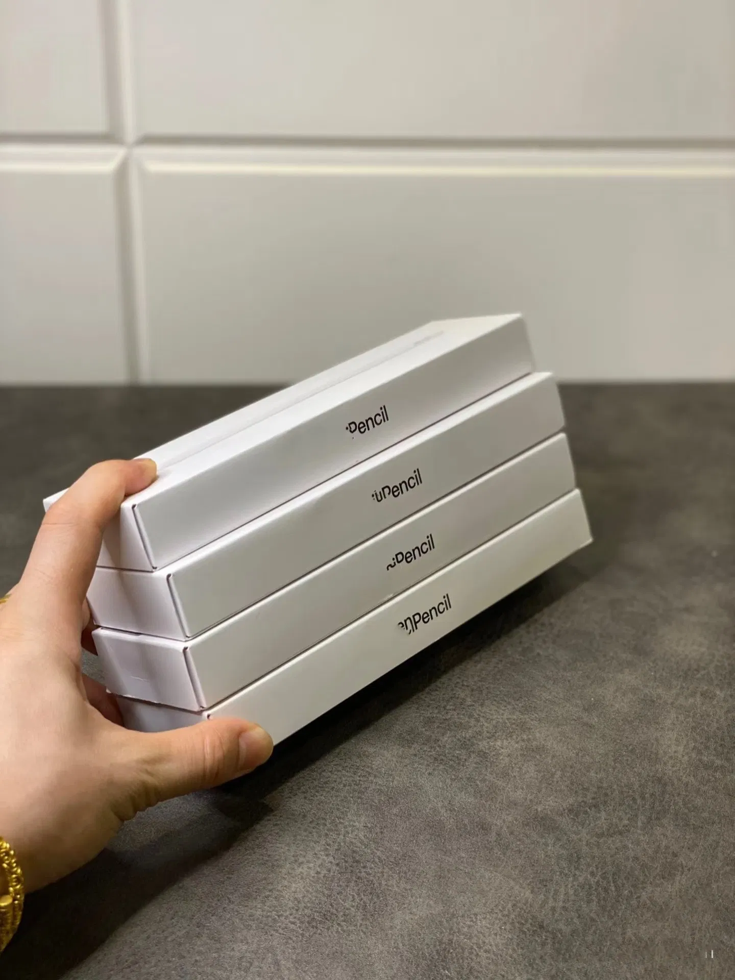 Original Logo Packaging Box Touch Tablet Pencil 2 Pencil 3 for with Magnetic Adsorption Wireless Charge Active Stylus Pen for Pad