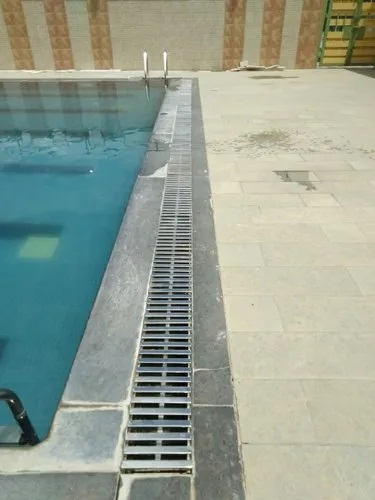 12 Inch 30cm Stainless Steel Pool Drain Channel Overflow Cover Grating for Swimming Pools