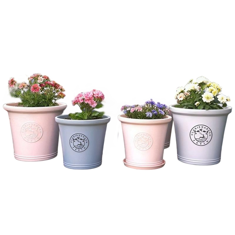 Ударопрочные пластиковые горшки для сада и балкона