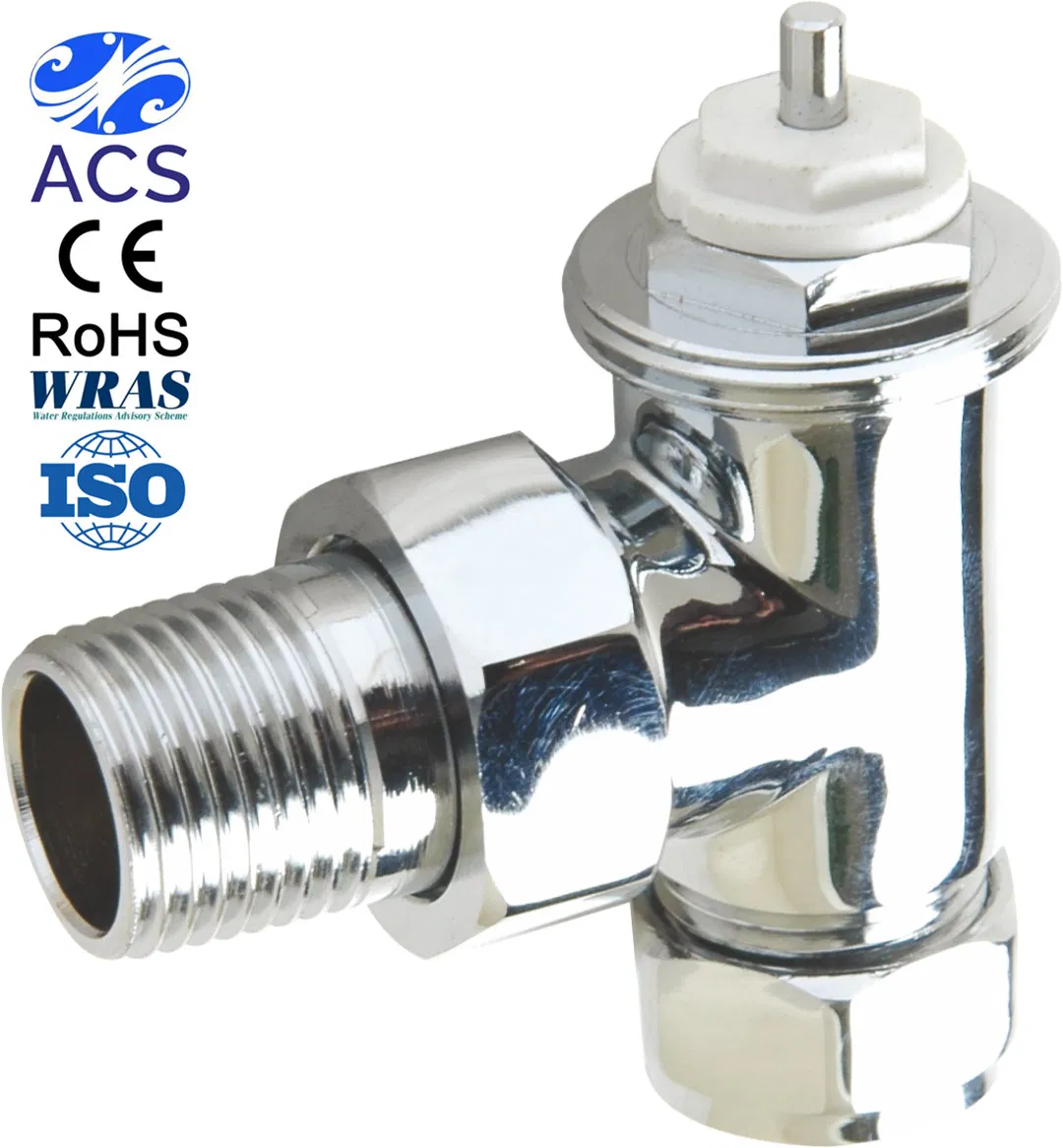 1/2" X 15mm Thermostatic Radiator Valve Angled Type