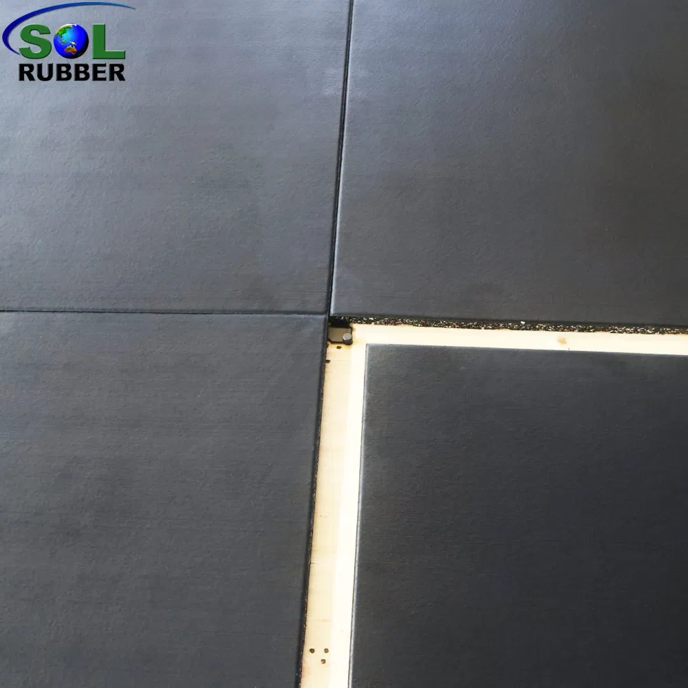 Fitness Indoor SBR Granule EPDM Commercial and Home Gym Rubber Floor Tile
