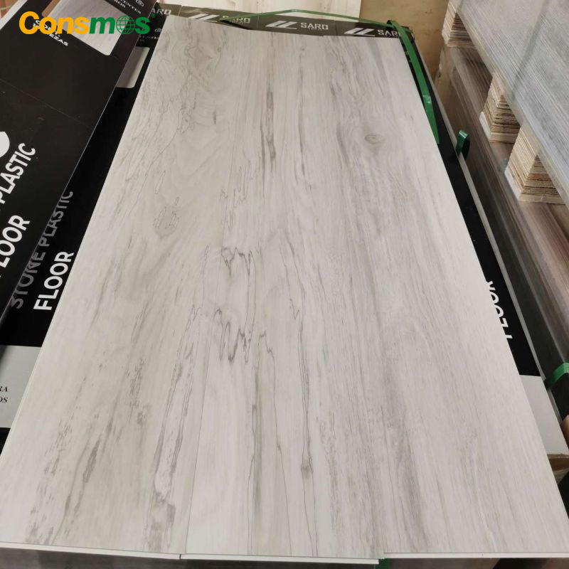 Anti-Fire/Waterproof/Anti-Scratching Luxury Click Lock Interlock Wooden Pattern Spc Floor Vinyl Plank Flooring Tile