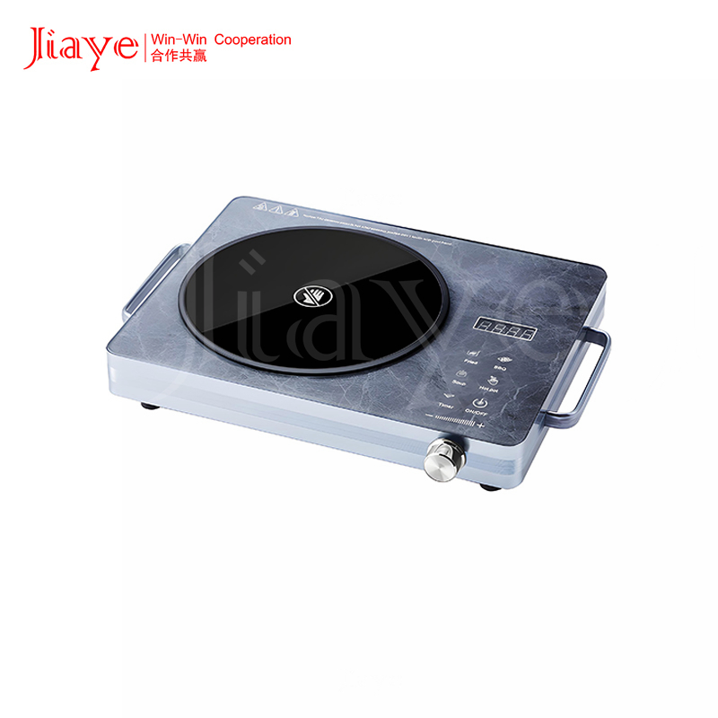 Portable 2200W Electric Ceramic Cooker with Safety Lock Touch Control