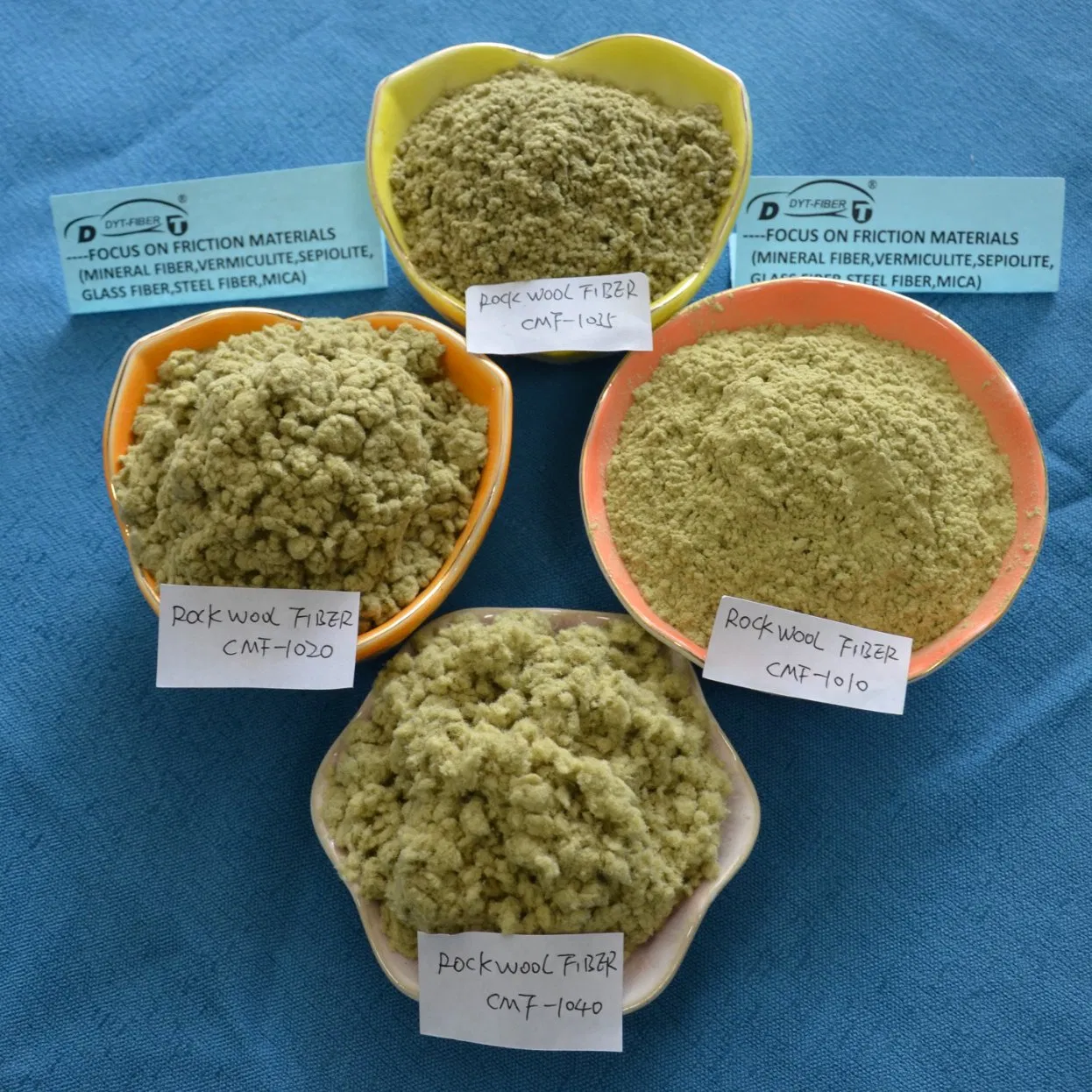 Rock Wool Fiber No-Asbestos Cellulose Fiber Mineral Fiber for Manufacturing Brake Pads