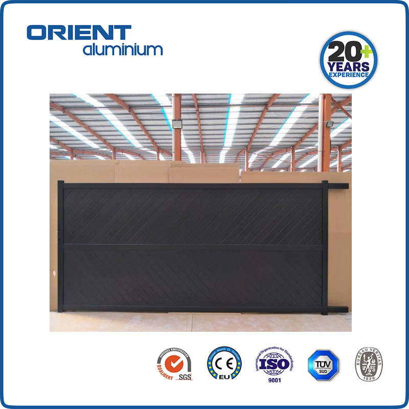 Premium Aluminium Sliding Gate for Driveways and Gardens Fence Gate