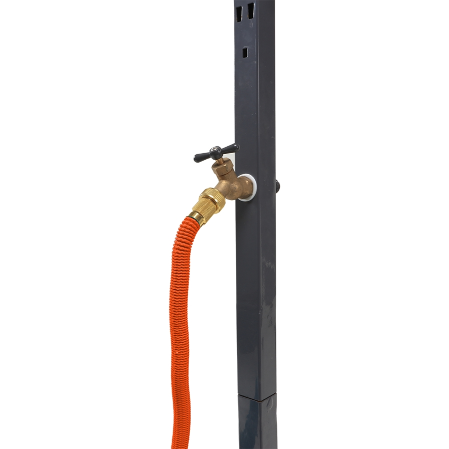 Yardforce Expandable Garden Hose W/ Brass Fitting & on/off Valve