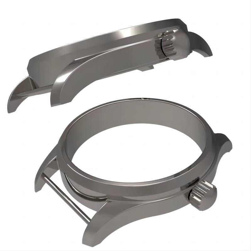 Customized Case Stainless Steel 316 316L Metal Aluminum CNC Milling Titanium Automatic Watch Case