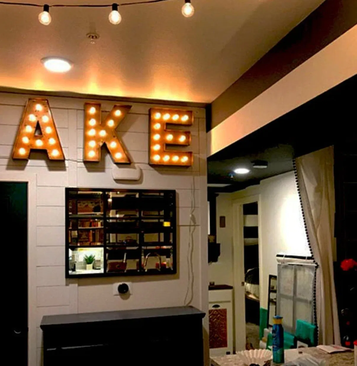 Durable Polymer LED Bulb Light Signs with High Brightness Features