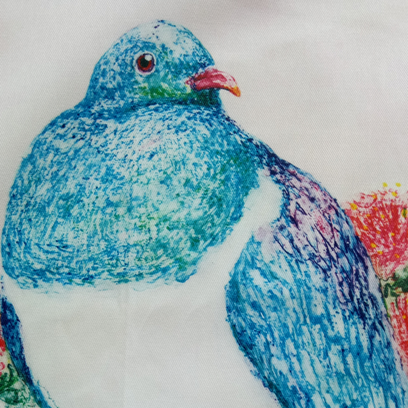 100% Cotton Customized Pigeon Digital Printing Tea Dish Towel