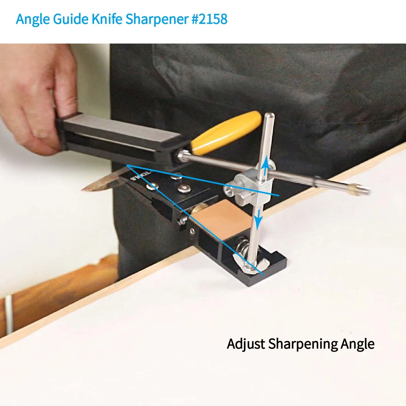 Fixed Angle Precison Diamond Knife Sharpener Kit System