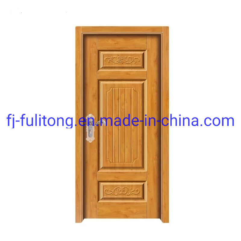 Security PVC Steel Patio Interior Wood Wooden Door