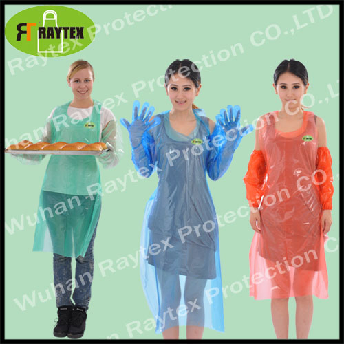 Anti-Alcohol PE Protection Garment Apron
