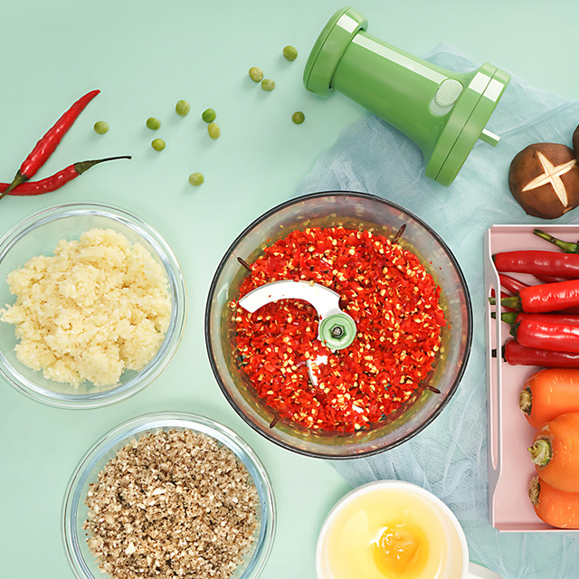 Mincing Dehydration Stirring Food Processor Salad Spinner