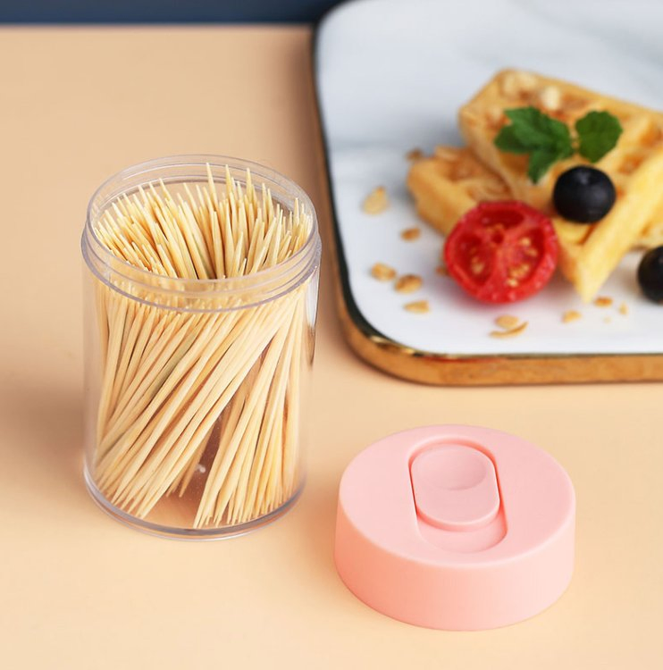 Disposable Double-Headed Toothpicks Bamboo Thin Toothpicks Stick Household Portable Restaurant Bulk Toothpicks