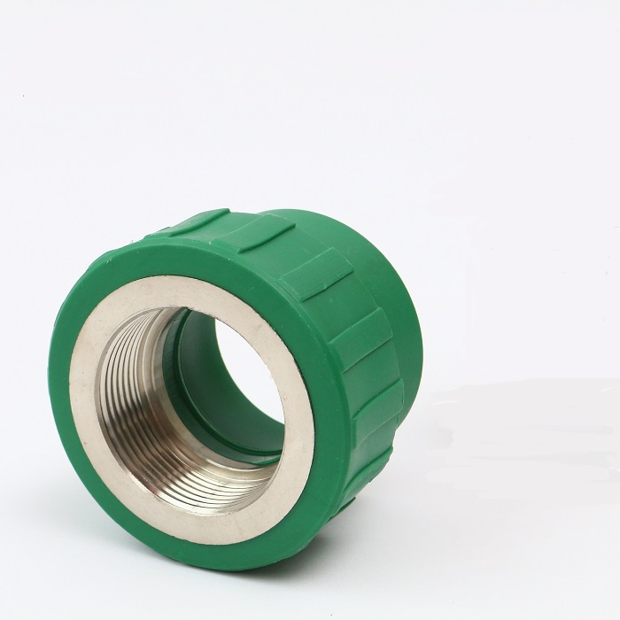 Zhuji PPR Pipe Fittings Material PPR Brass Insert Female Thearded Socket Adaptor Household