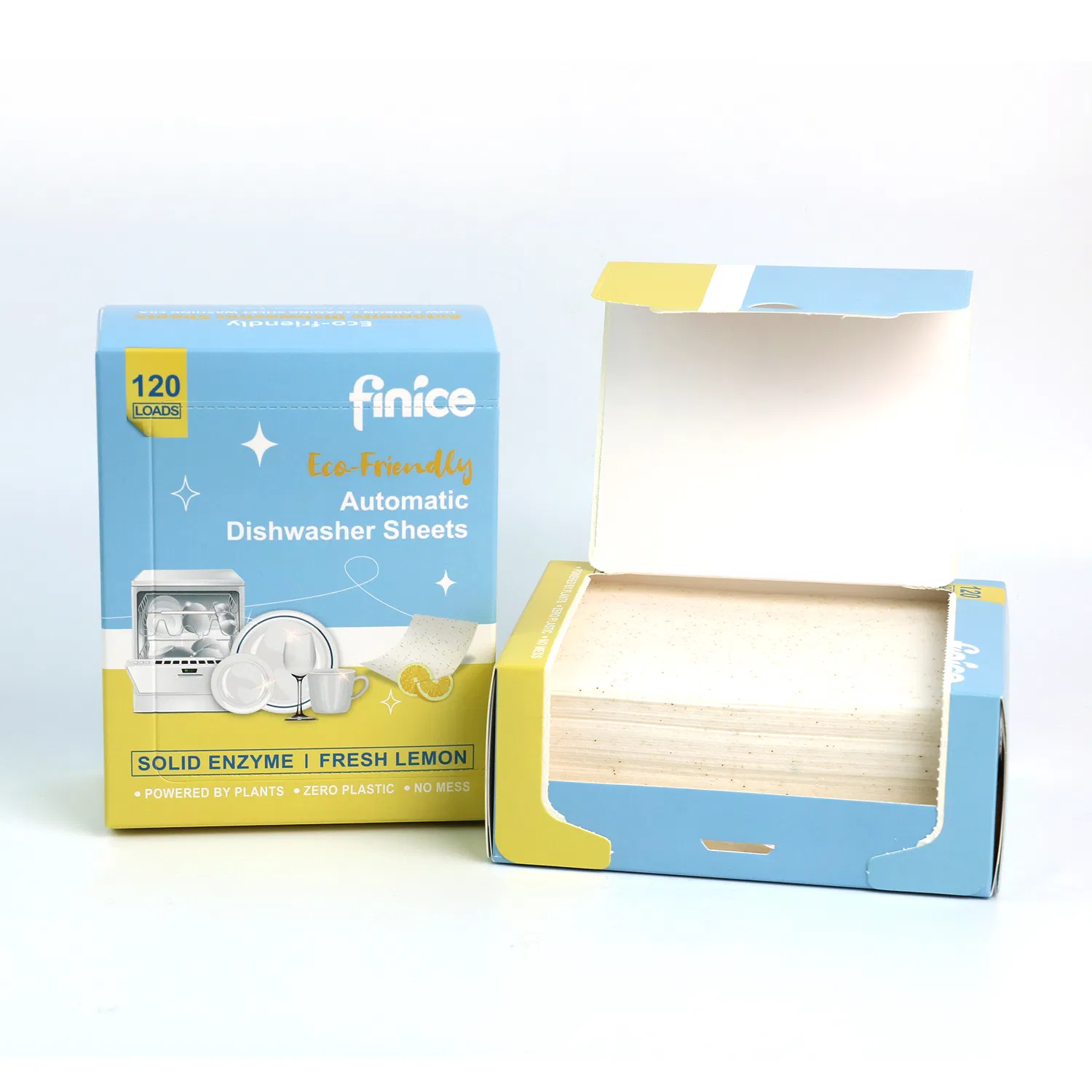Fnc924 Finice Super Cleaning Power Dishwasher Tablets for Auto Dish-Washing Machine