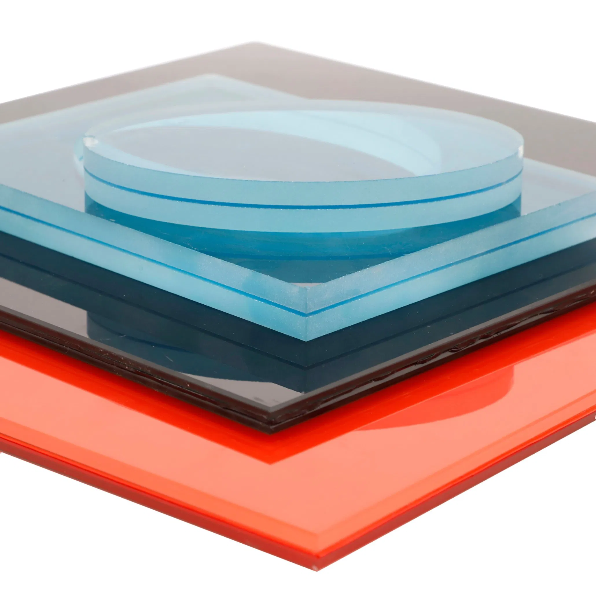 6.38-49.28 Transparent Colored Safety Toughened Laminated Glass