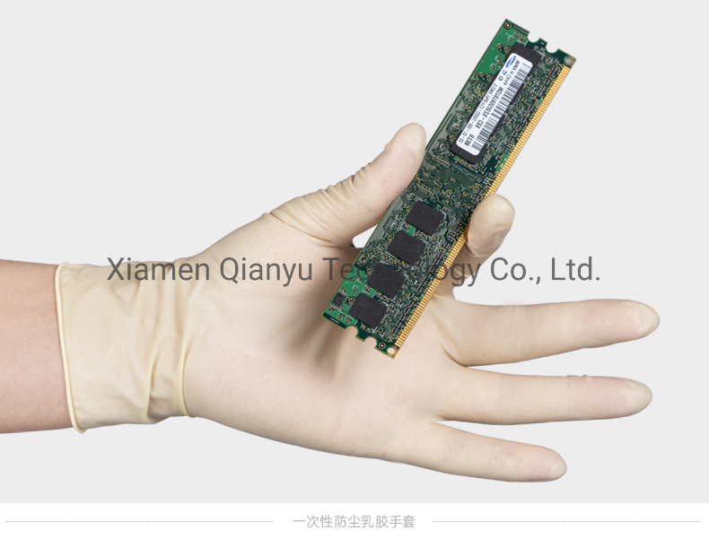 Latex Protective Gloves Recommended for ISO 6 / Class 1000 or Higher