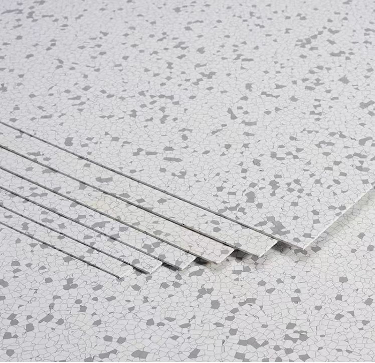 Semiconductor Factories Used Floor 3.0mm ESD Anti-Static Homogeneous Vinyl PVC Floor Tile