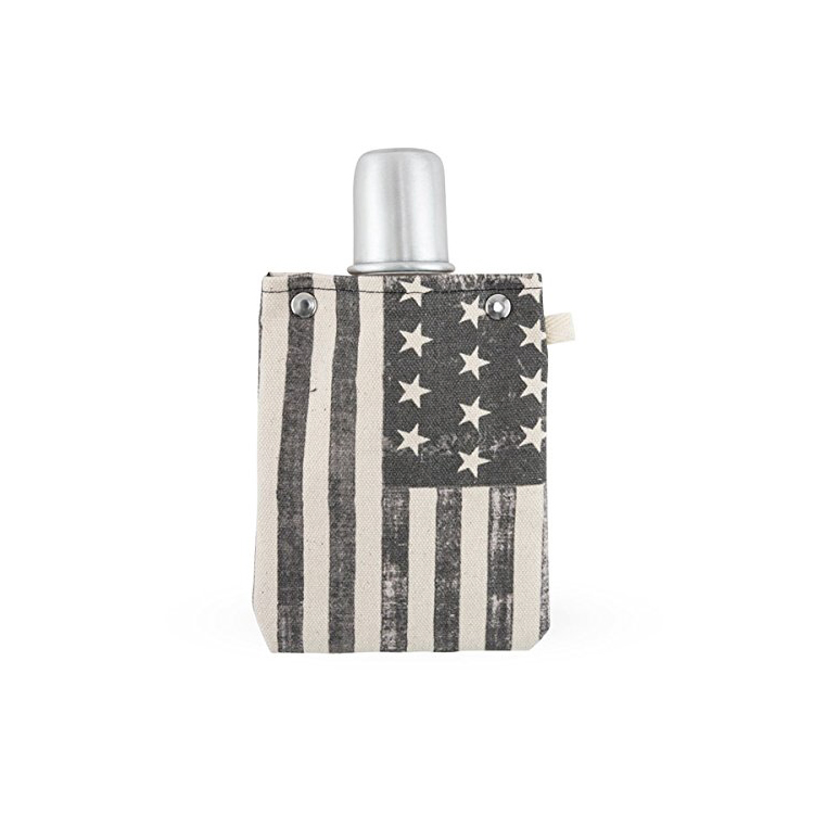 Stainless Steel Drinking Flasks Mini Hip Flask for Wine Whiskey & Liquor Gift