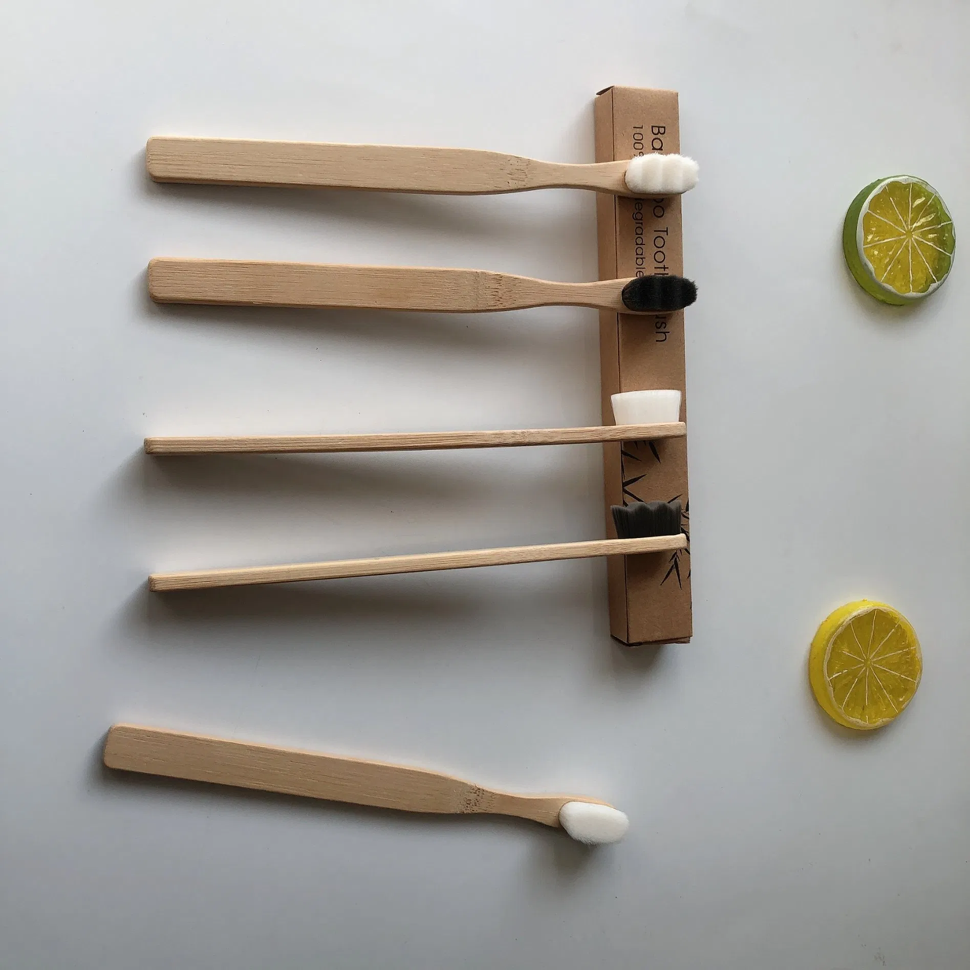 Hotel Amenities Super Soft Bristle Bamboo Toothbrush