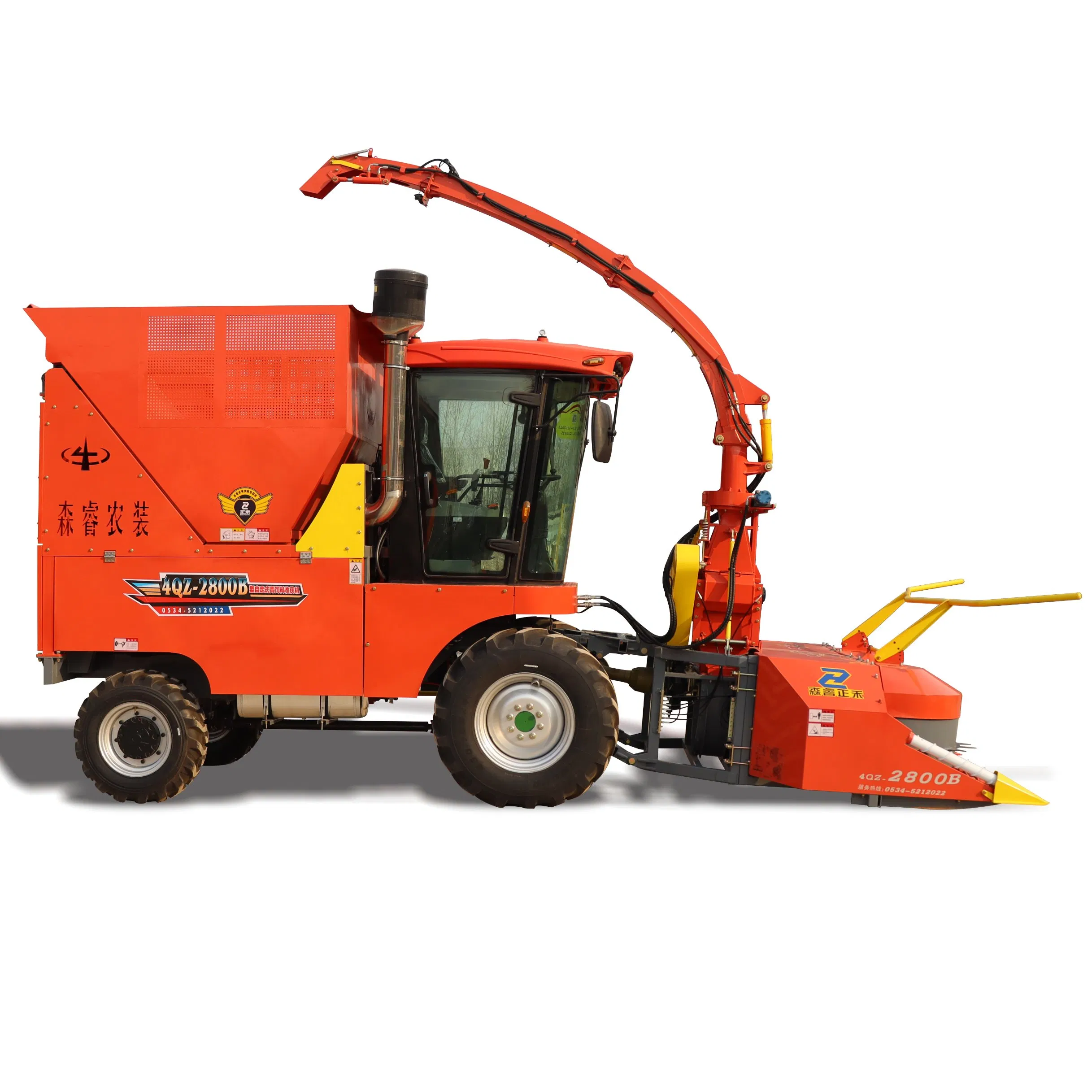 Самоходный кормоуборочный комбайн 4QZ-2800B