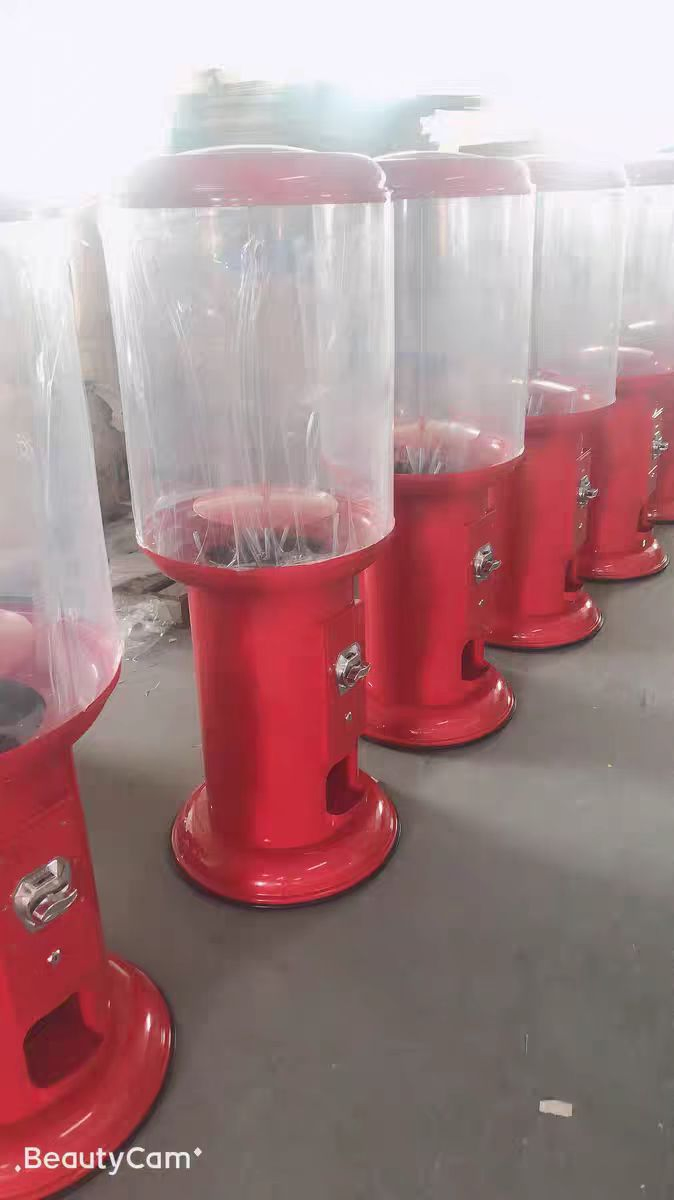 Barrel Shape Big Capsule & PU Ball Vending Machine (TR608B)