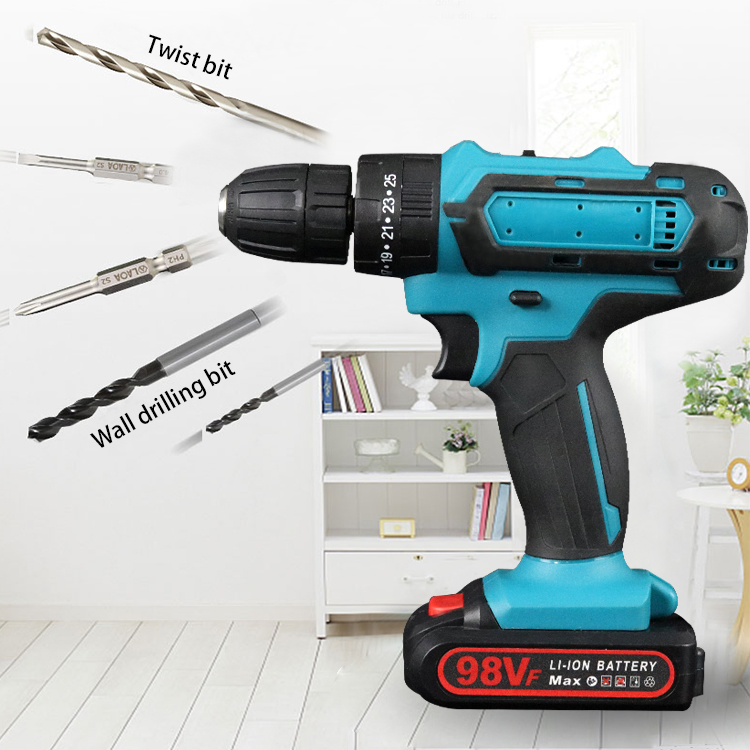 Аккумуляторный шуруповерт Yara с набором бит