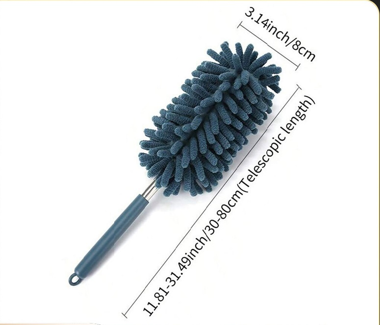 Mini Bendable Chenille Duster for Household and Car Cleaning