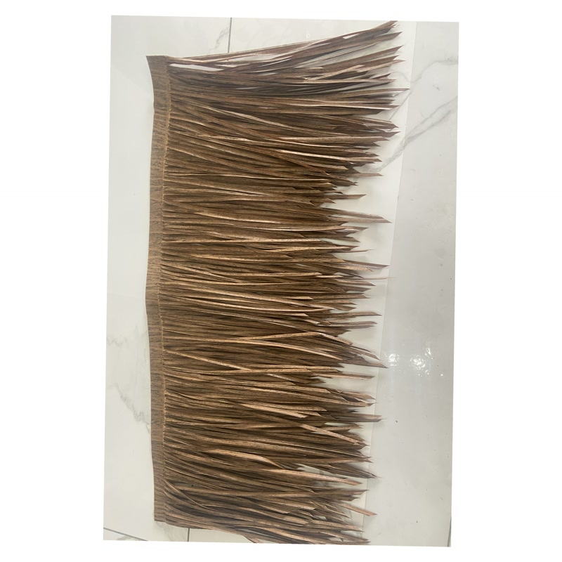 Factory Supply Synthetic Thatch Roof Covering for Garden and Beach Resort