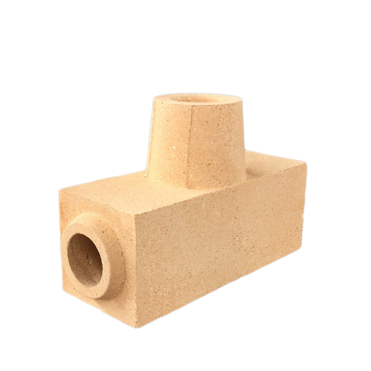 China Factory High Alumina Sk34 42% Al2O3 Acid-Proof Heat Resistance Curved Fire Brick Fire Clay High Alumina Refractory Brick for Furnace Lining
