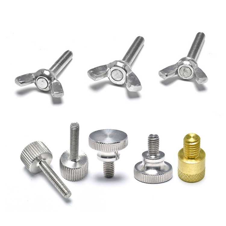 Винт барашковый нержавеющий M4-M8 с ручной затяжкой