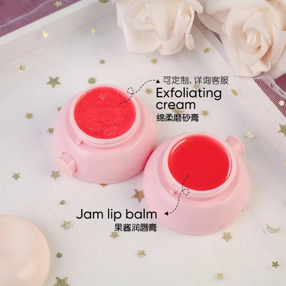 Custom Logo Wholesale Vegan Lip Balm Private Label Lip Brush with Jelly Texture Lip Balm