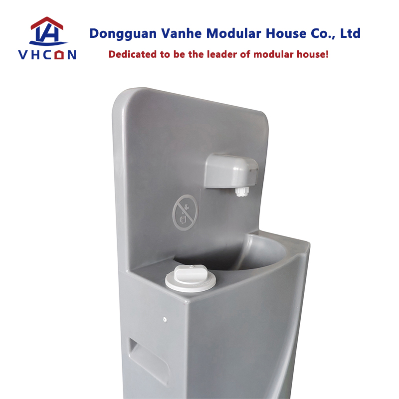 Free Standing Outdoor Mobile Plastic Pedal Pushed Hand Washing Station