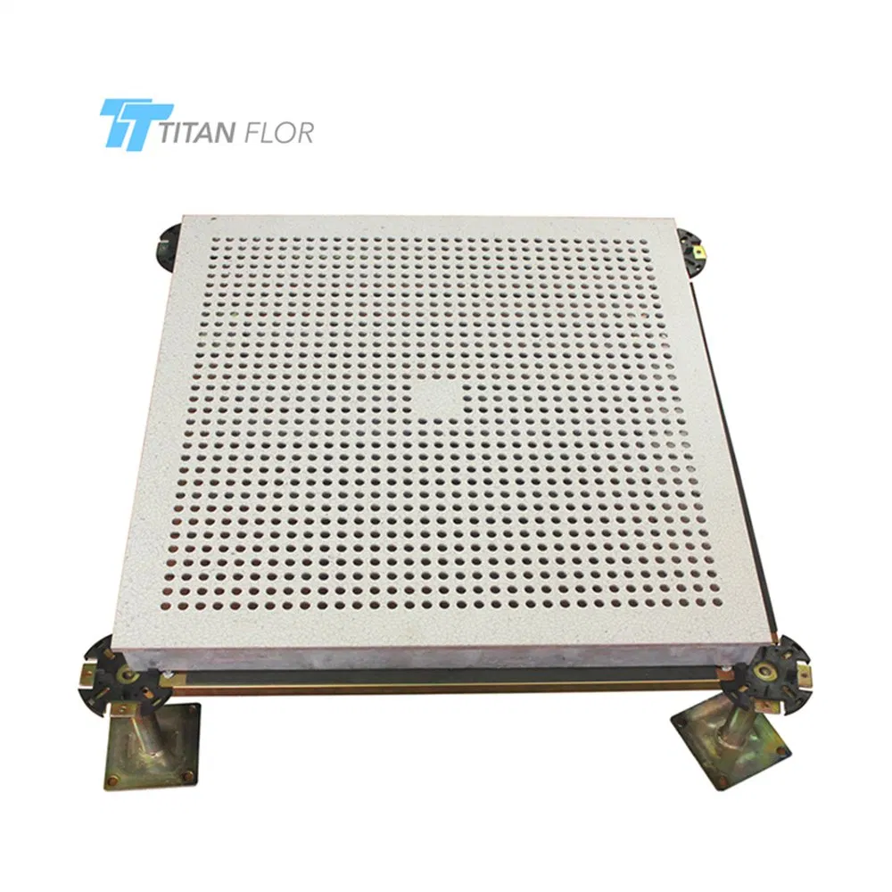 Перфорированная панель алюминиевая огнестойкая 600x600 мм