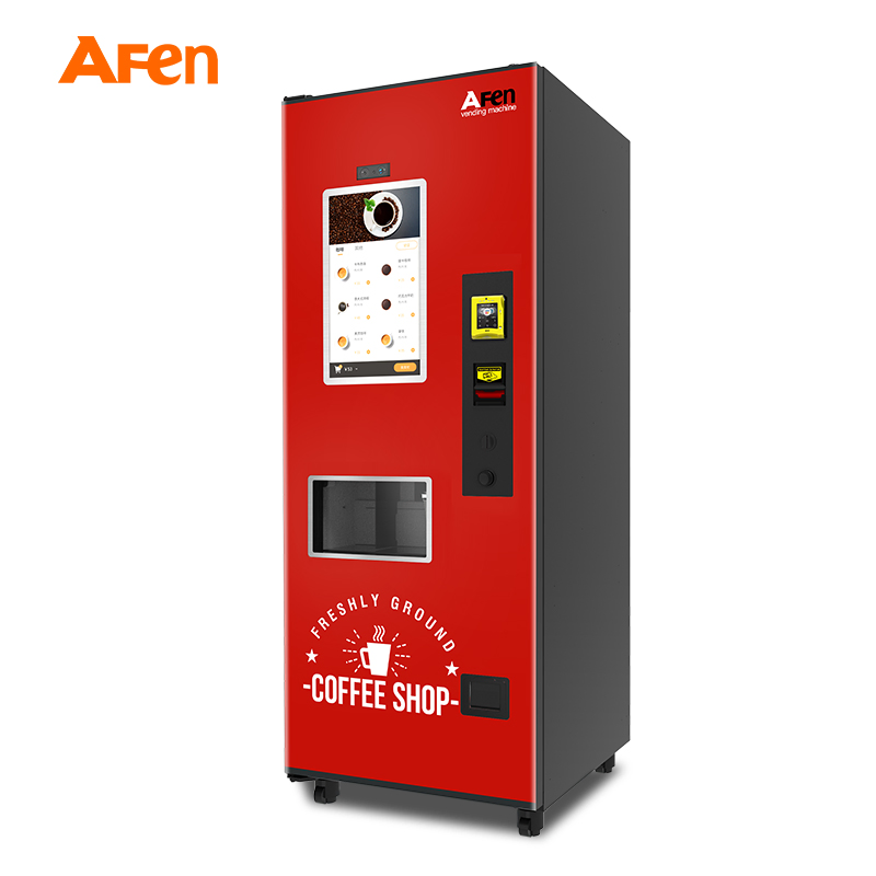 Afen Wholesale High Quality Small Coffee Vending Machine Fully Automatic Coin Operated Coffee Chocolates Machine