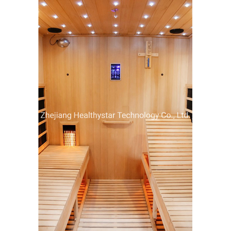 Канадская сауна с красным светом на 6 человек