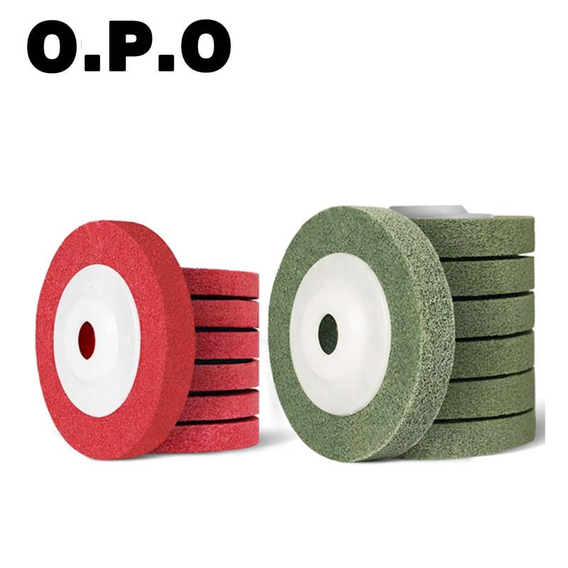 Nylon Polishing Wheel Sanding Abrasive Disc Non Woven Polishing Wheel Disc for Angle Grinders